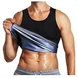 Regata Camisa Térmica Masculina Queima Gordura Calorias Efeito Sauna Perda De Peso Calorias Emagrecer Compressão Exercício Modeladora Barriga Academia Treinamento Cinta Suor Mundo Compras