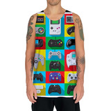 Regata Camiseta Controle Video Game Jogos