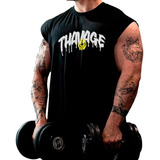 Regata Camiseta Oversized Grande Musculação Bodybuilder