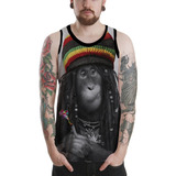 Regata camiseta regatas reggae macaco