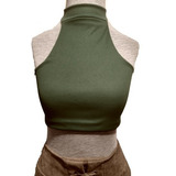 Regata Cropped Gola Alta