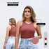 Regata Feminina Básica Canelado Nadador Moda Blogueira Preta