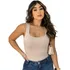Regata Feminina Básica Poliamida Premium Moda Alça Larga Pmg