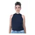Regata Feminina Canelada Gola Alta Moda Gringa Belíssima