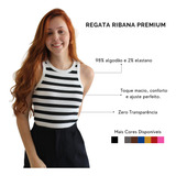Regata Feminina Canelada Ribana