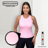 Regata Feminina Canelada Ribana
