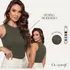Regata Feminina Canelada Ribanna Blusa Premium Básica