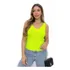 Regata Feminina Canelada Tricot Blusinha Básica Casual 