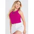 Regata Feminina Com Logo Metalizado Planet Girls Rosa Escuro