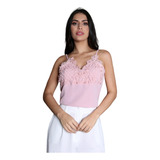 Regata Feminina Detalhada Com