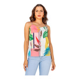Regata Feminina Estampada Alcinha