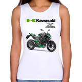 Regata Feminina Moto Kawasaki