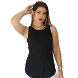 Regata Feminina Nadador Tapa Bumbum Longline Academia Basico