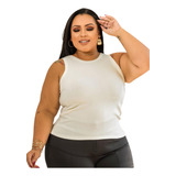 Regata Feminina Plus Size