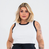Regata Feminina Plus Size