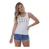 Regata Feminina Roxy Surfer Dreaming Branca
