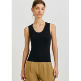 Regata Feminina Slim Decote
