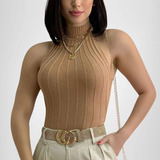 Regata Feminina Tricot Modal