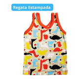 Regata Infantil Estampada 100
