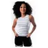 Regata Listrada Camiseta Basica Ribana Blusinha Femin Casual