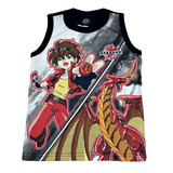 Regata Masculina Infantil Bakugan