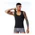 Regata Masculina Modeladora Corporal Cintura Compressão