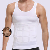 Regata Masculina Perde Barriga Corrige Postura Camisa Slim