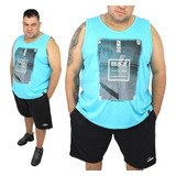 Regata Masculina Plus Size