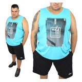 Regata Masculina Plus Size