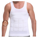 Regata Masculina Queima Gordura Fitness Compressão Emagrecer