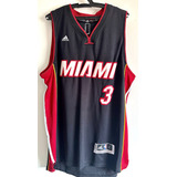 Regata Nba Miami Heat Wade adidas