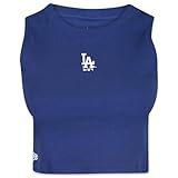 Regata New Era Cropped Feminina MLB Los Angeles Dodgers Logo