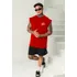 Regata Oversized Masculina Vermelha Dmuniz