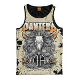 Regata Pantera Banda Rock Heavy Metal Estampada