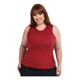 Regata Plus Size Blusa