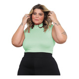 Regata Plus Size Canelada
