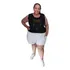 Regata Plus Size Viscolycra Aplicação Coruja  Tam. M Ao G7