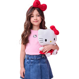 Regata Rosa Com Patch