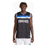 Regata Spalding Pinheiros Fan Base Game Third Preto E Azul