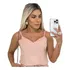 Regata Suede Veludo Feminina Alça Ajustável Feminina E Bojo