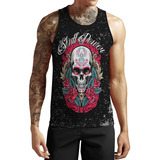 Regata Tattoo Skull Caveira