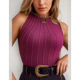 Regata Tricot Modal Blusinha