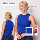 Regata Tricot Modal Gola