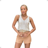 Regata Verao Feminina Tricot