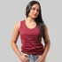 Regatinha Camiseta Feminina Blusa Regata 100% Algodão Lisa