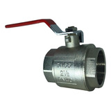 Registro De Esfera Metal 2 1 2 Polegadas Vazão Total Pn25