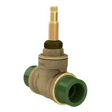 Registro De Gaveta Base Fácil Bruto Dn25 4509 202 ppr Deca Acabamento Brilhante Cor Dourado escuro