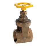 Registro De Gaveta Bronze Industrial Com Volante De 2 1 2 