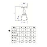Registro De Gaveta Para Uso Semi Industrial 3 4 Deca Bruto 1502 B 034