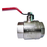 Registro Esfera Metal 2 1 2 Polegada Vazão Total Pn40 Dn65